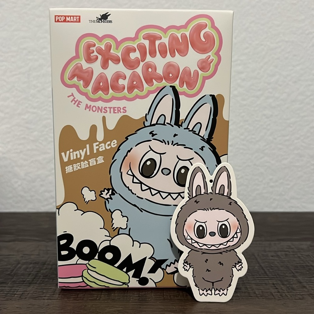 Labubu - Exciting Macaron - Confirmed Sesame Bean